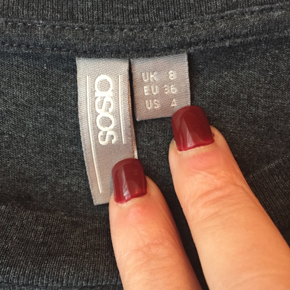 Asos rocker T with grommets size XS - Picture 6 of 6